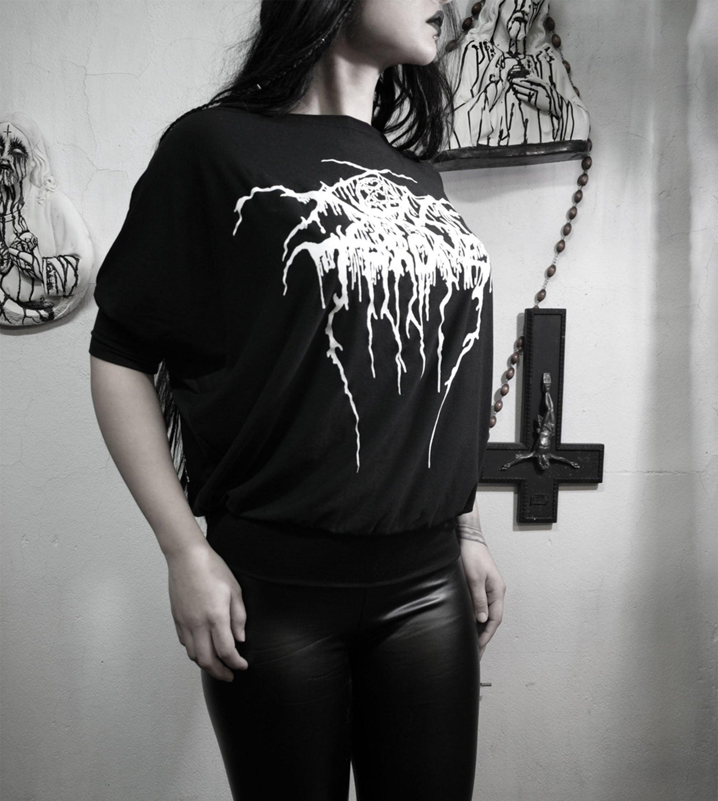 DARKTHRONE Slouch Top ⇹ Handmade shirt ⇹ Darkthrone shirt - Finedaytodie