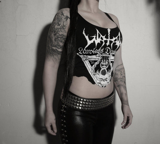 WATAIN Cropped ⇹ Watain Lawless Darkness ⇹ black metal Cropped - Finedaytodie
