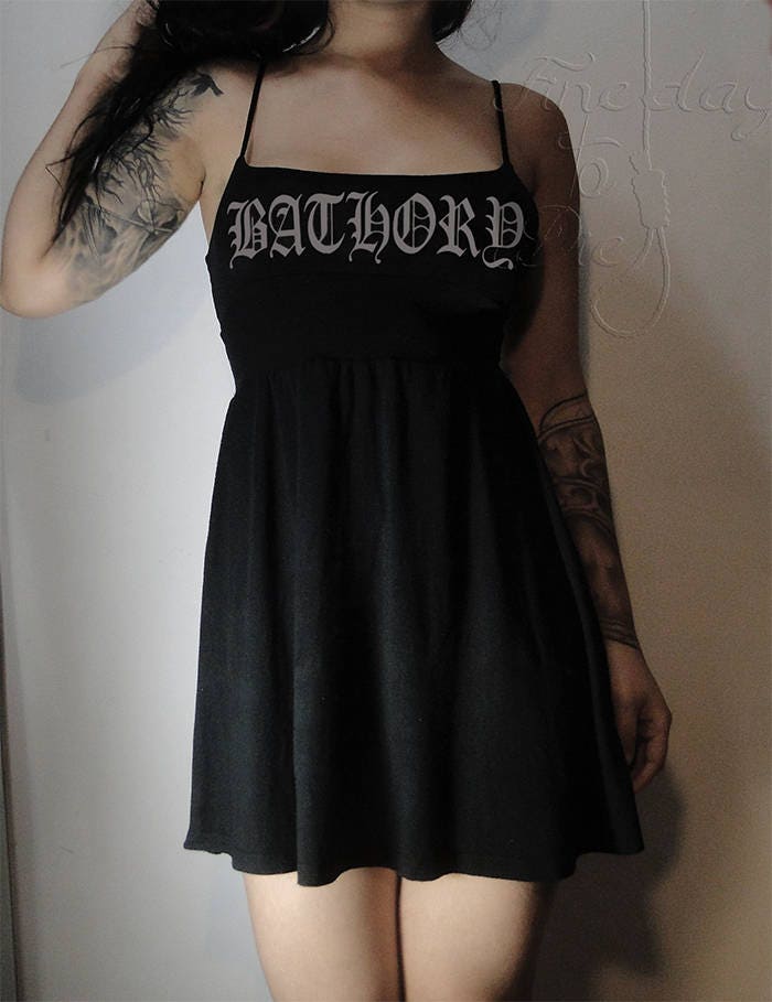 Bathory ⇹ Black metal ⇹ dress
