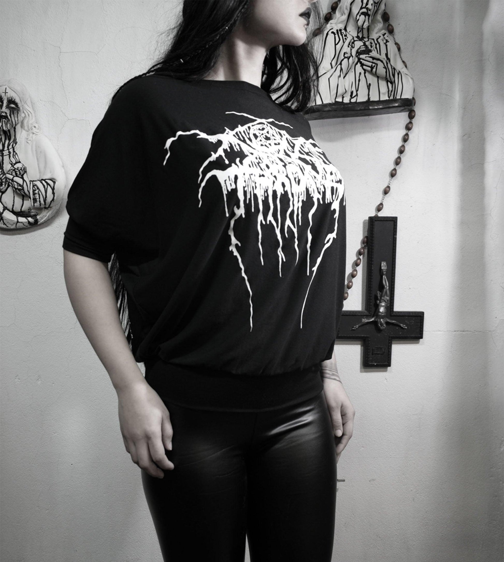 DARKTHRONE Slouch Top ⇹ Handmade shirt ⇹ Darkthrone shirt - Finedaytodie