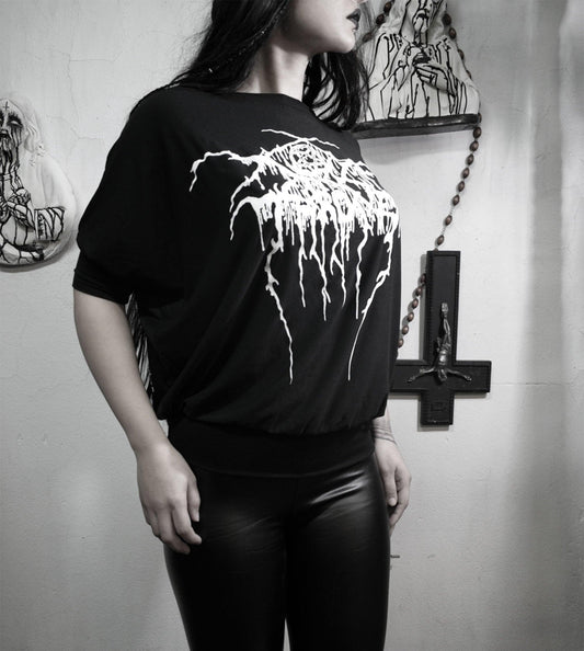 DARKTHRONE Slouch Top ⇹ Handmade shirt ⇹ Darkthrone shirt - Finedaytodie