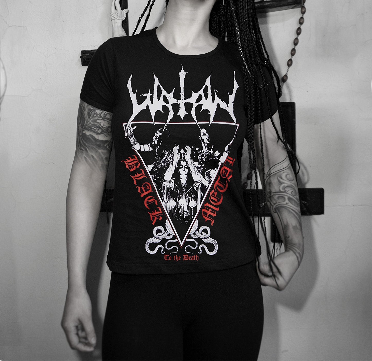 WATAIN black metal t shirt ⇹ black metal to the death ⇹ black metal tshirt