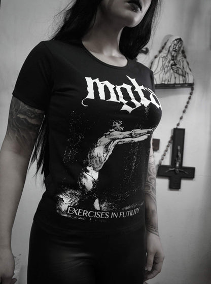 Mgła Exercises in futility t shirt ⇹ black metal tee ⇹ Mgla black metal tshirt