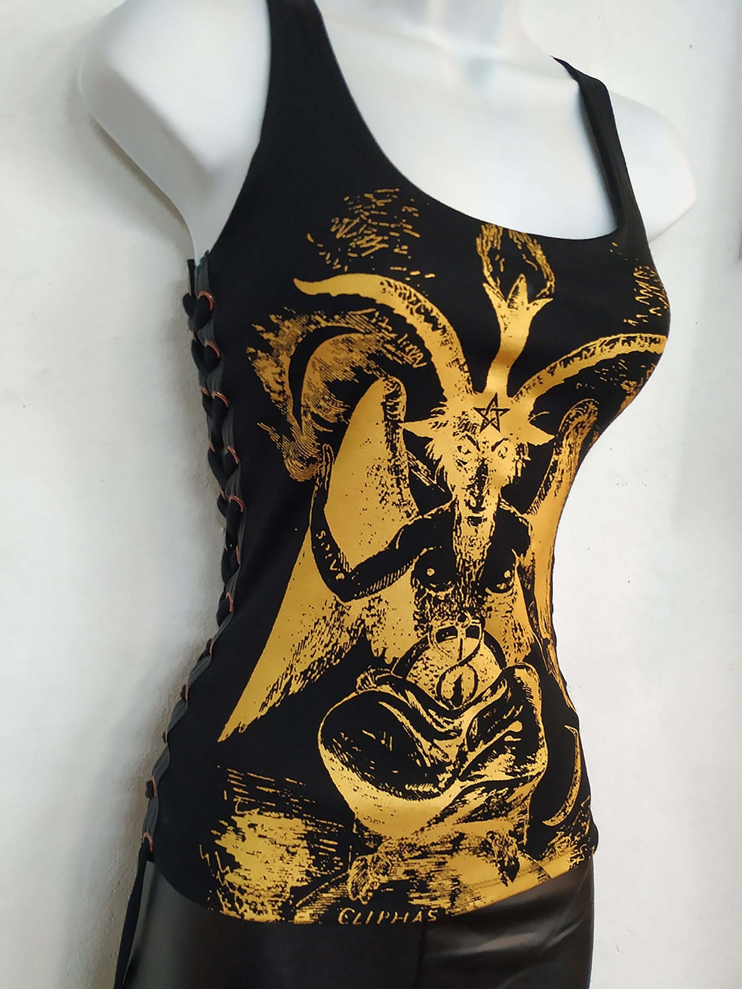 Baphomet shirt ⇹ Satanic Goat Black metal - Baphomet top