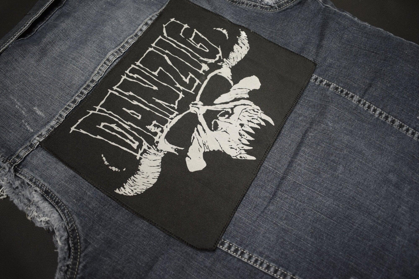 Danzig big Back patch ⇹ Danzig Heavy metal Patch ⇹ Danzig Battle vest ⇹ Danzig Jacket patch - Finedaytodie